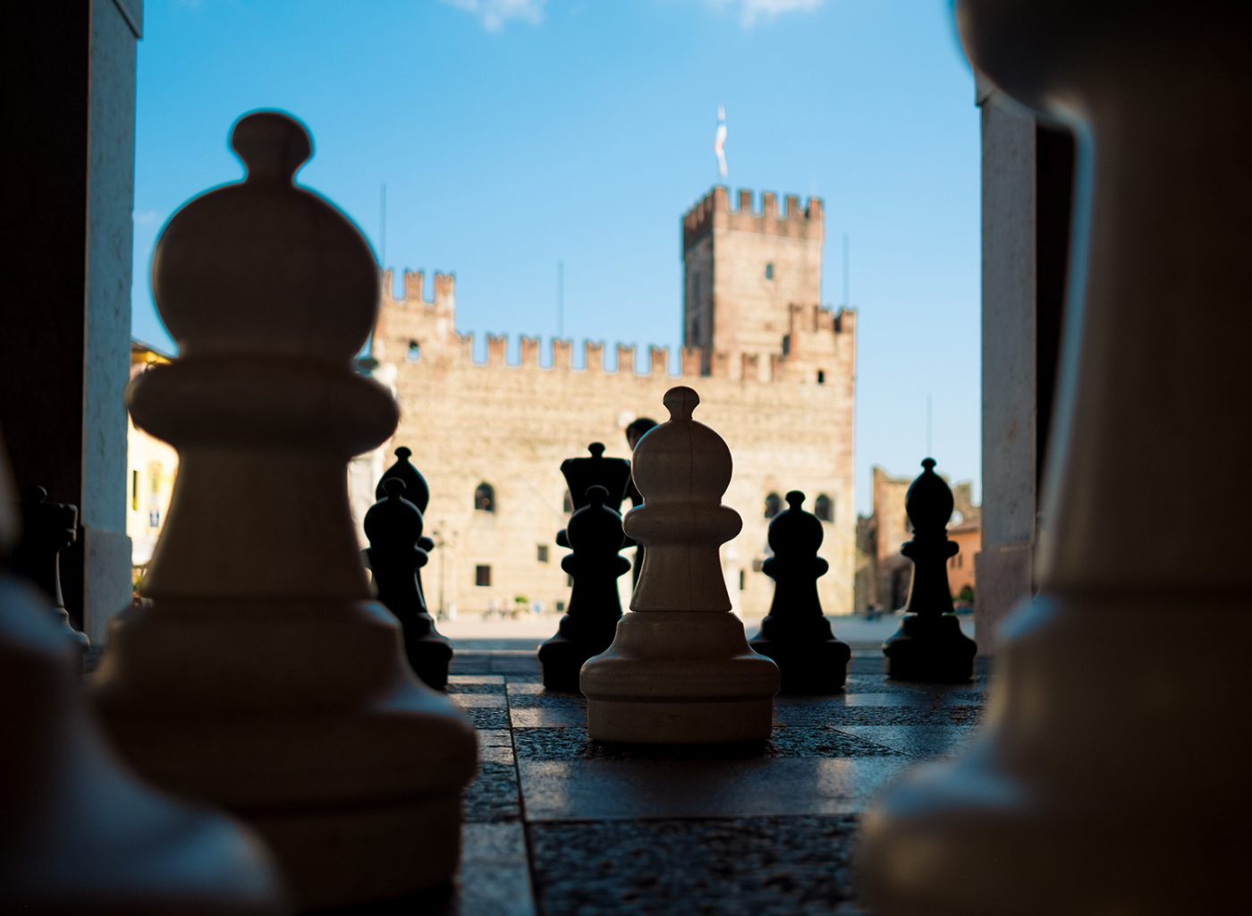 Marostica Piazza Scacchi